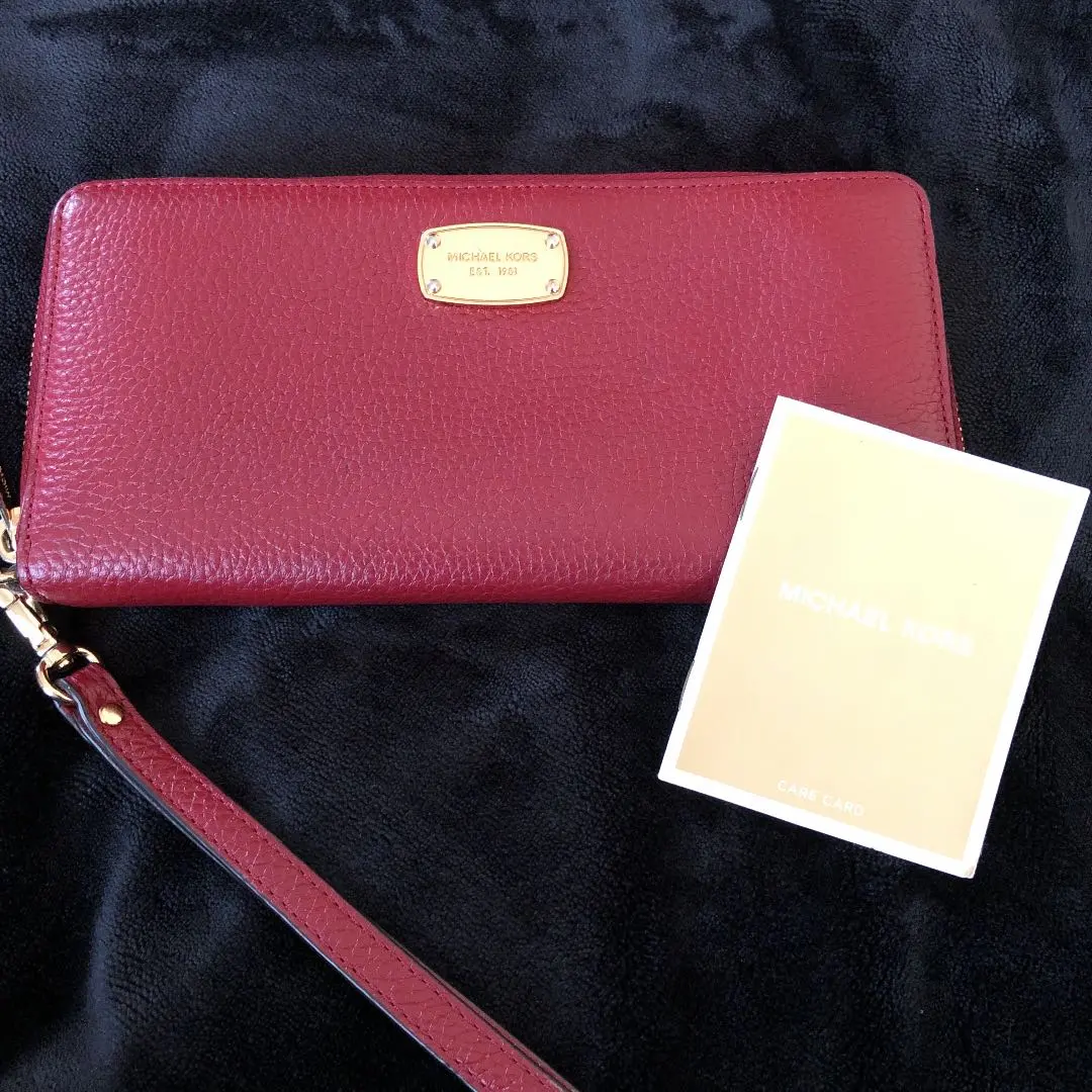 マイケルコース 長財布 ラウンドファスナー