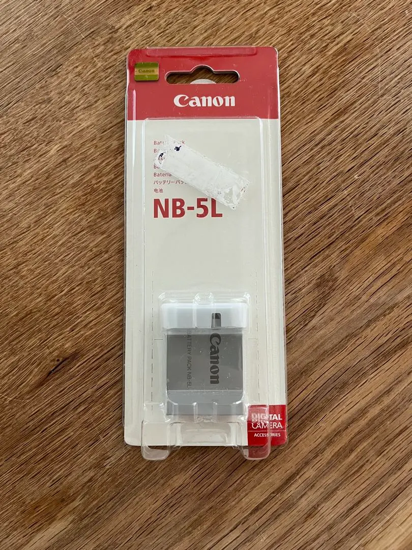 Canon NB-5L バッテリー 新品未使用品