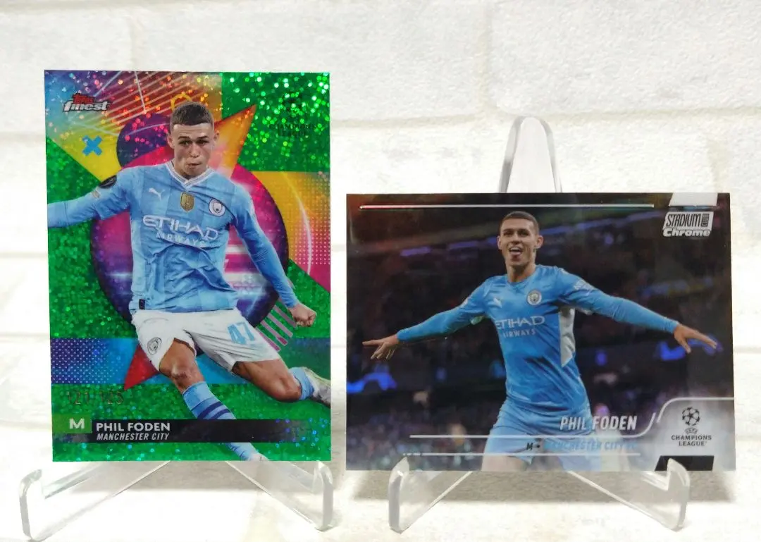 【125枚限定】 フィル・フォーデン　マンチェスター・シティ 計2枚 topps