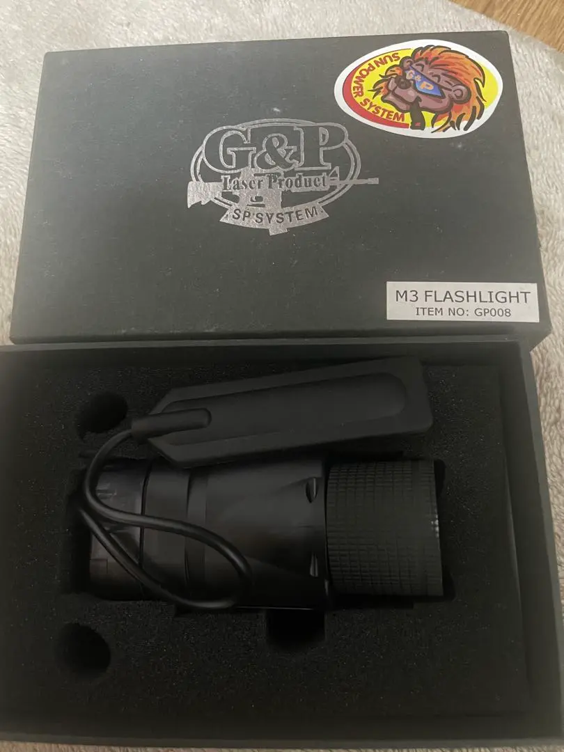 G&P M3 FLASHLIGHT GP008 ブラック