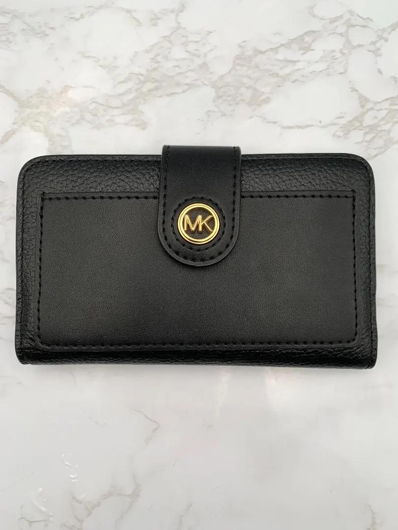 MICHAEL KORS ブラック 二つ折り財布