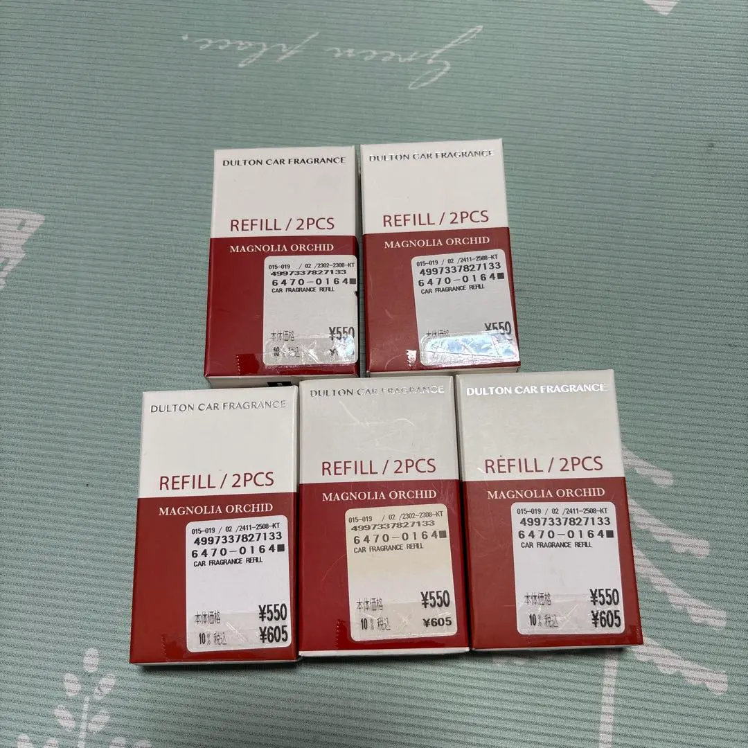 ダルトン芳香剤　マグノリアオーキッド（木蓮）リフィル ５個