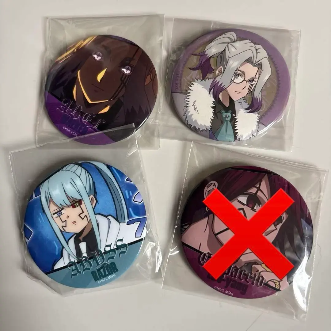 マッシュル 缶バッジ3点セットアビス アベル