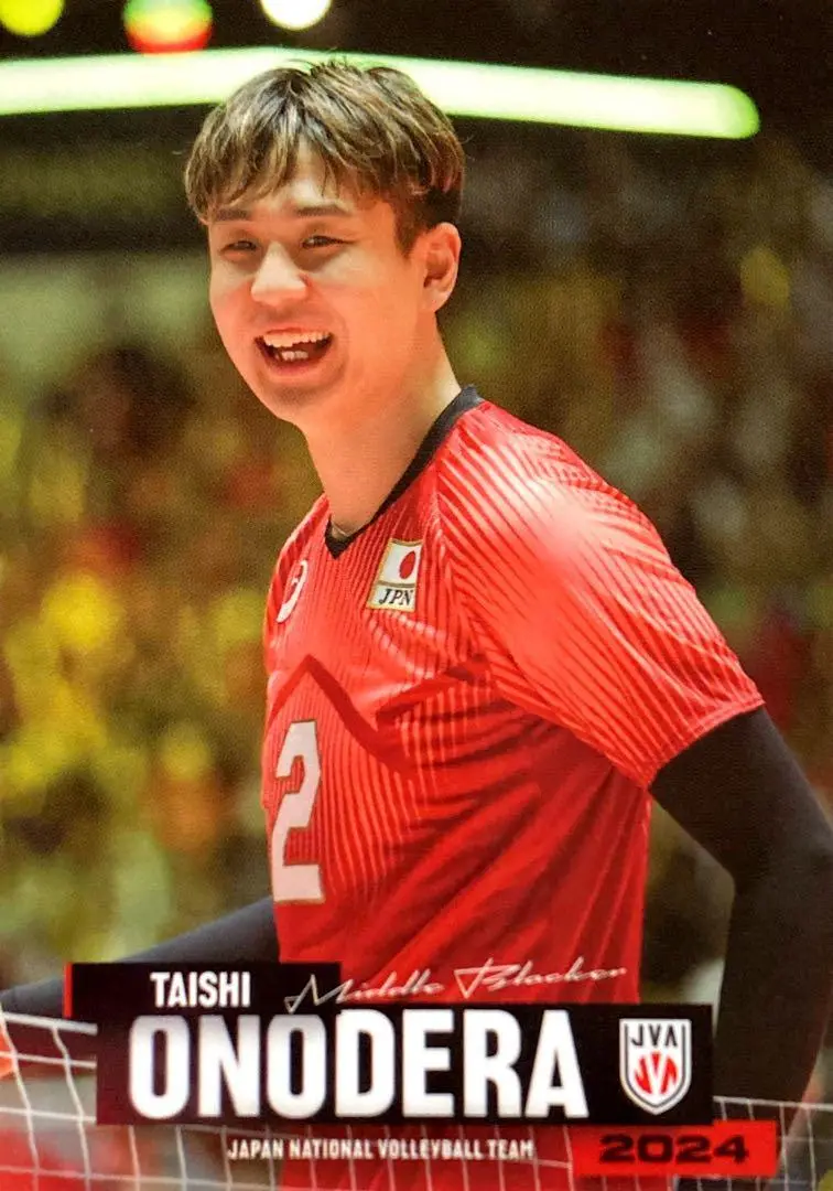 小野寺太志 レギュラーカード RG05 バレーボール男子日本代表2024 トレカ