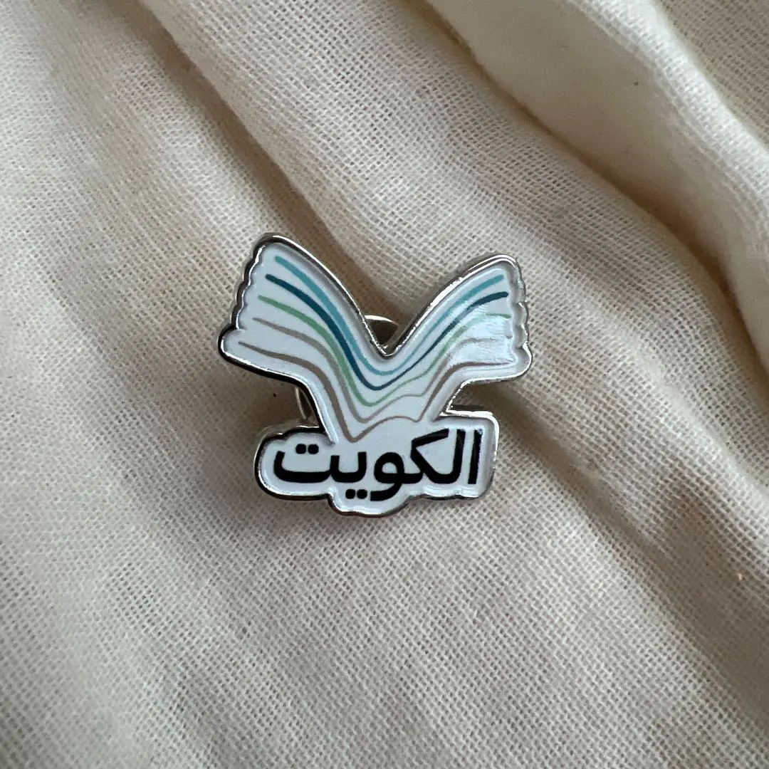 大阪関西万博　クウェート　ピンバッジ