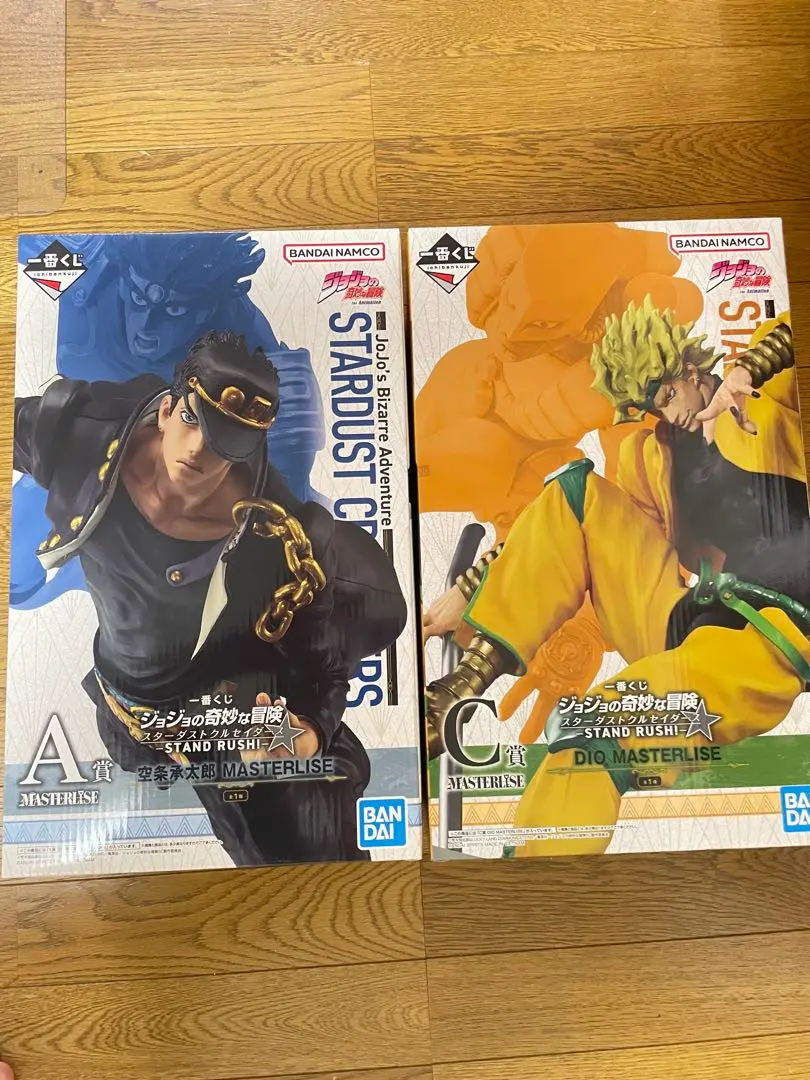 ジョジョの奇妙な冒険　一番くじ A賞空条承太郎　C賞DIO 2体セット