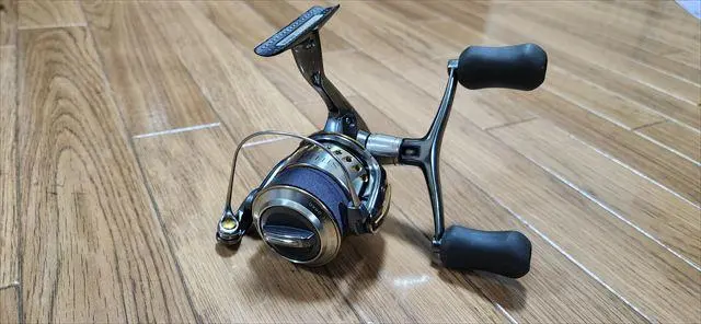 シマノ_04ステラ2000SDH_04ステラ2500スプール交換カスタム品