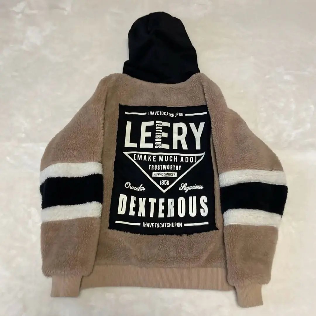 roger&raw ボア　フード　ジャケット