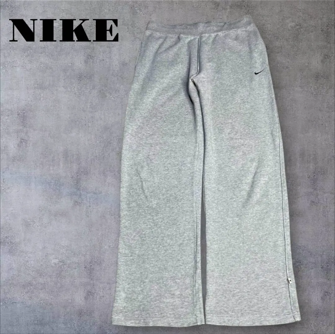 NIKE ナイキ ワイドパンツ スウェット バギー グレー