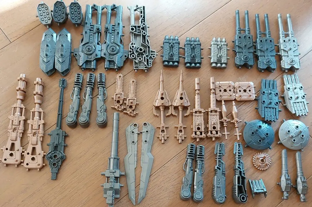 ゾイドワイルド改造用パーツ