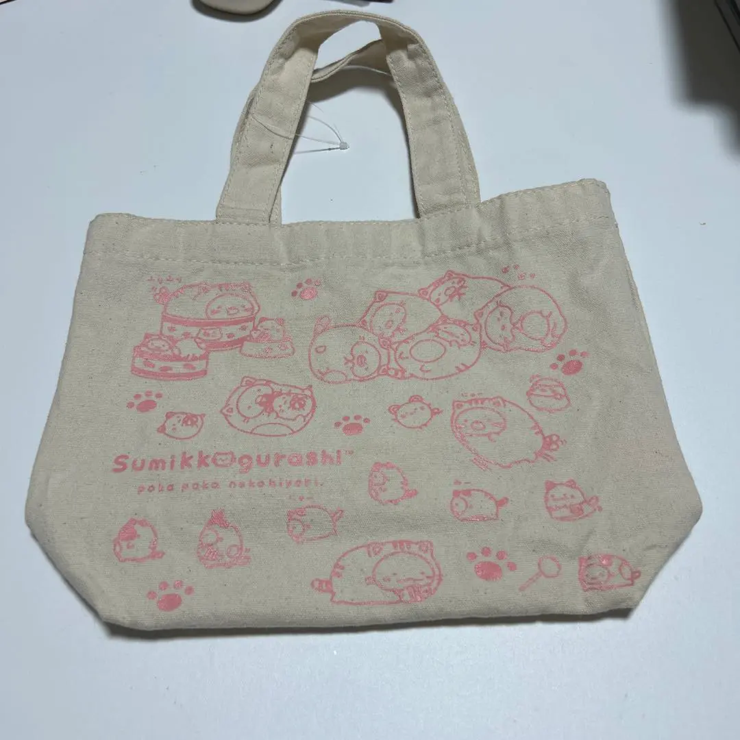 すみっコぐらし トートバッグ ベージュ