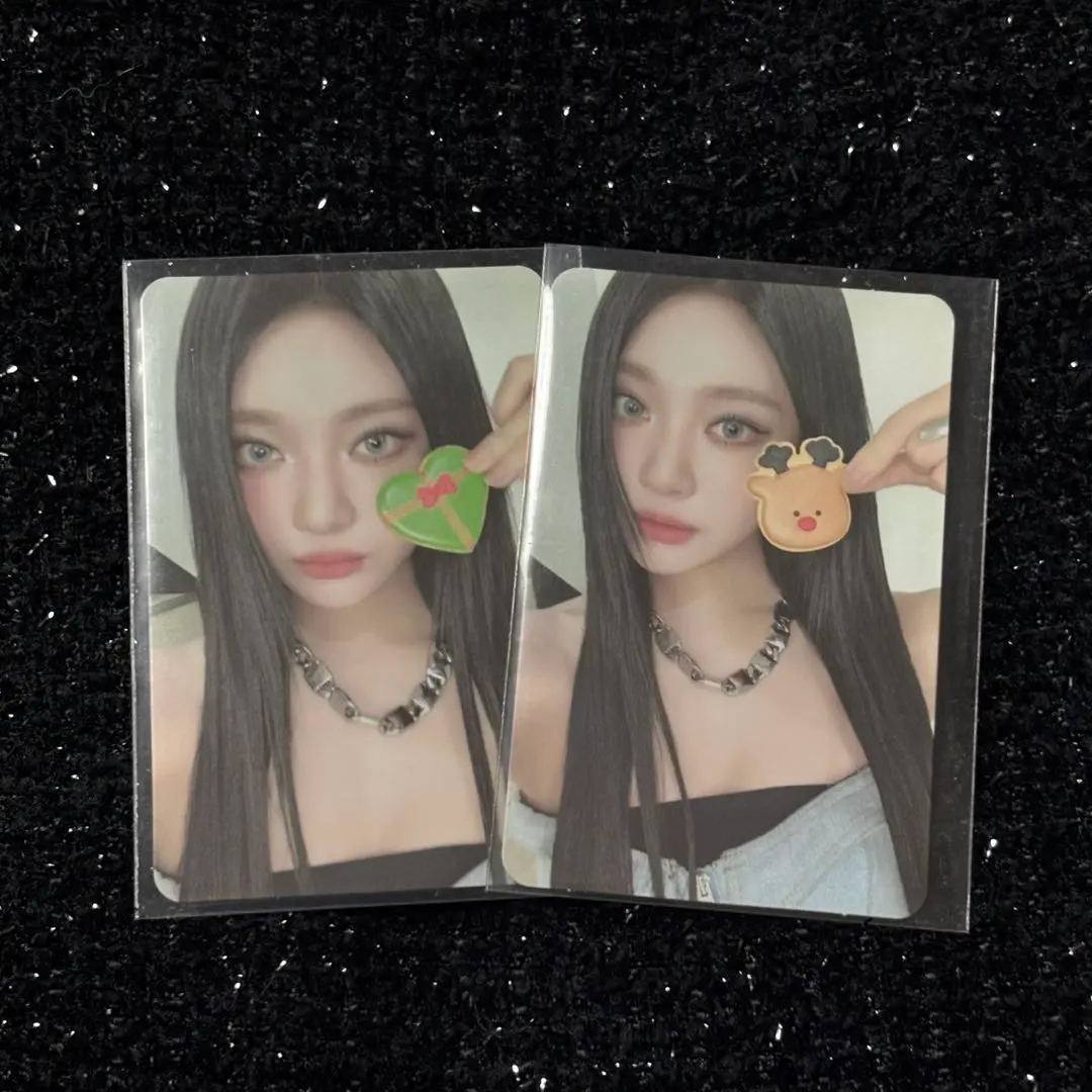 aespa pink christmas ニンニン トレカ 2枚セット