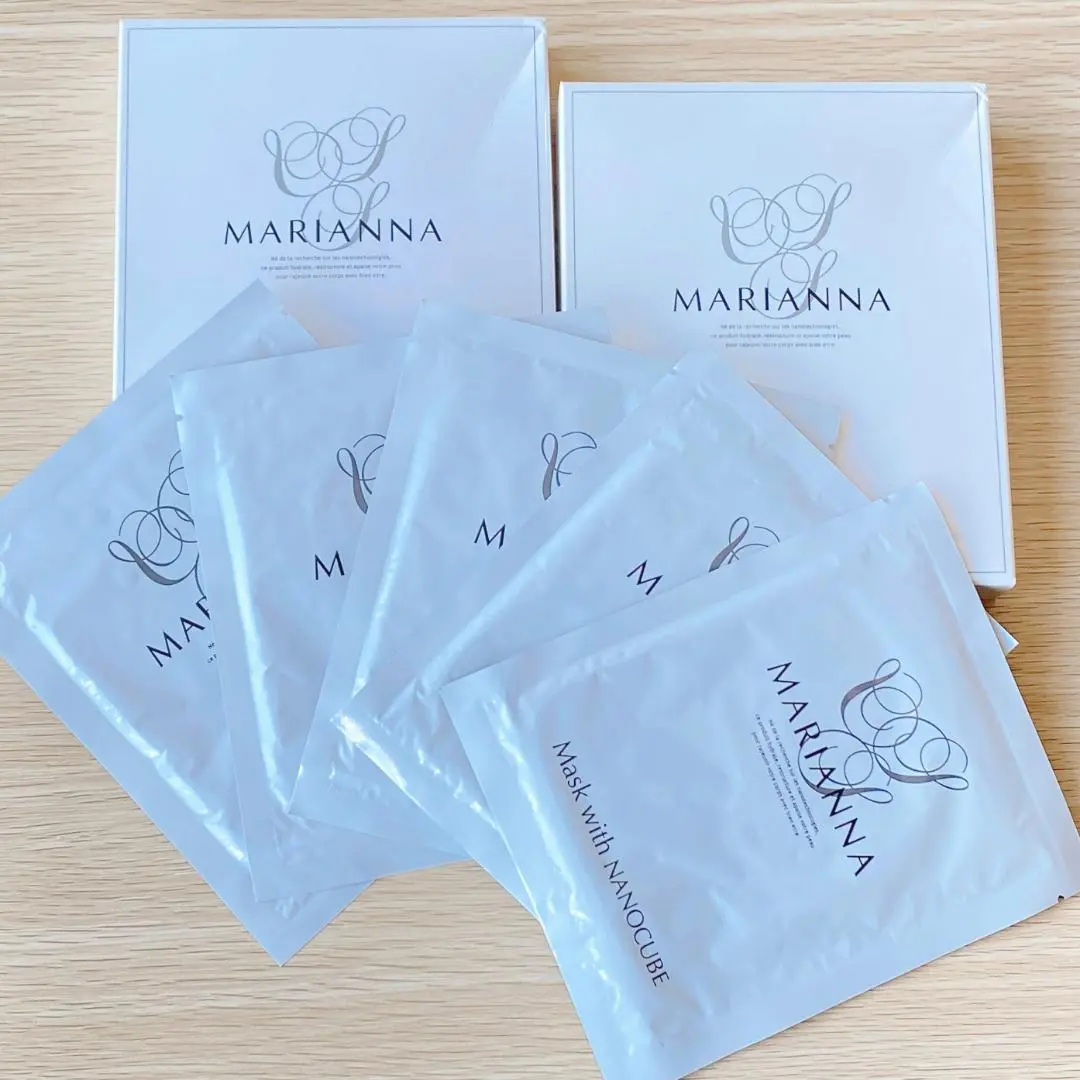 マリアンナ MARIANNA ナノキューブマスク 5枚入 ×2箱 シート状パック