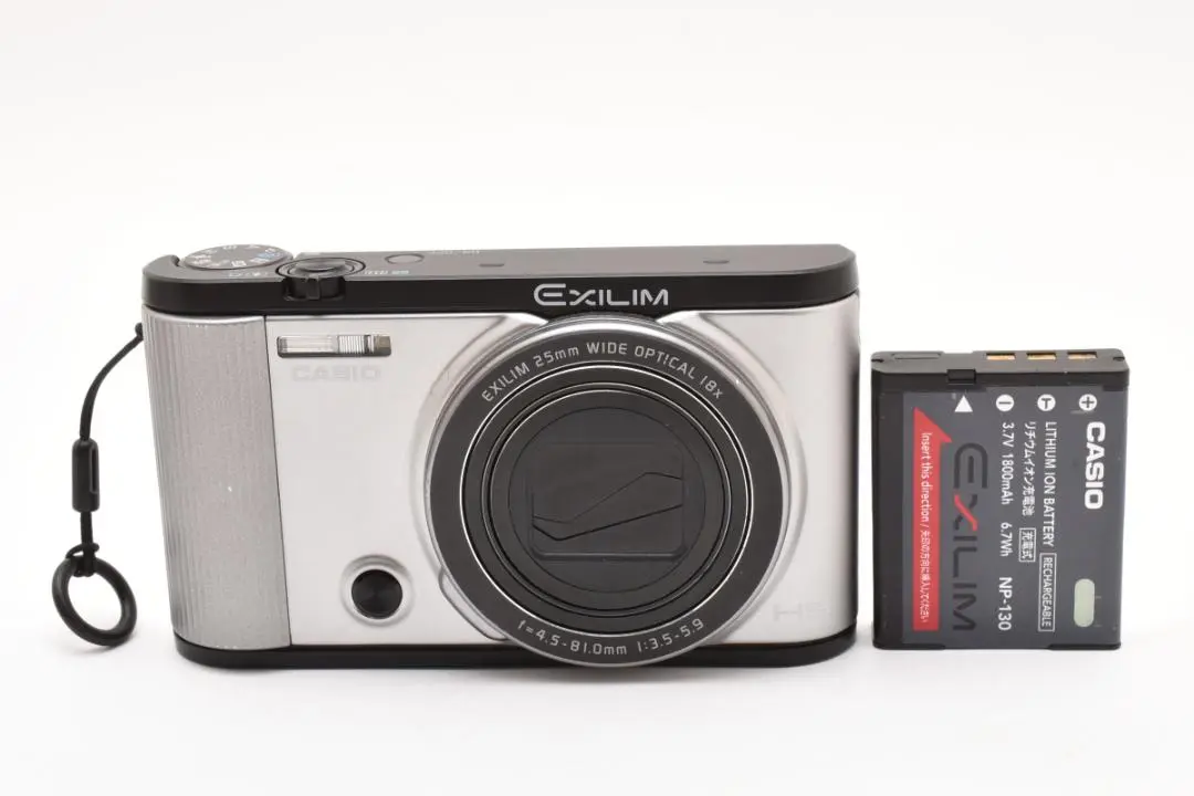 美品 CASIO EXILIM EX-ZR1600 シルバー デジタルカメラ