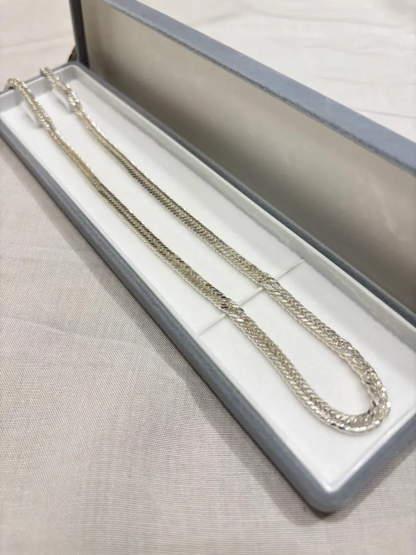 喜平 シルバー925 12面トリプルカット 50cm 日本製 新品 未使用