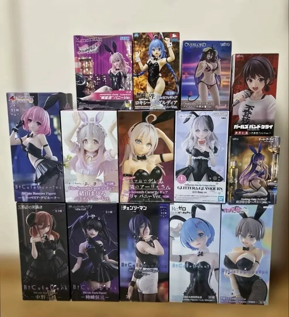 プライズフィギュア　まとめ売り　美少女　レゼ　バニー　14点