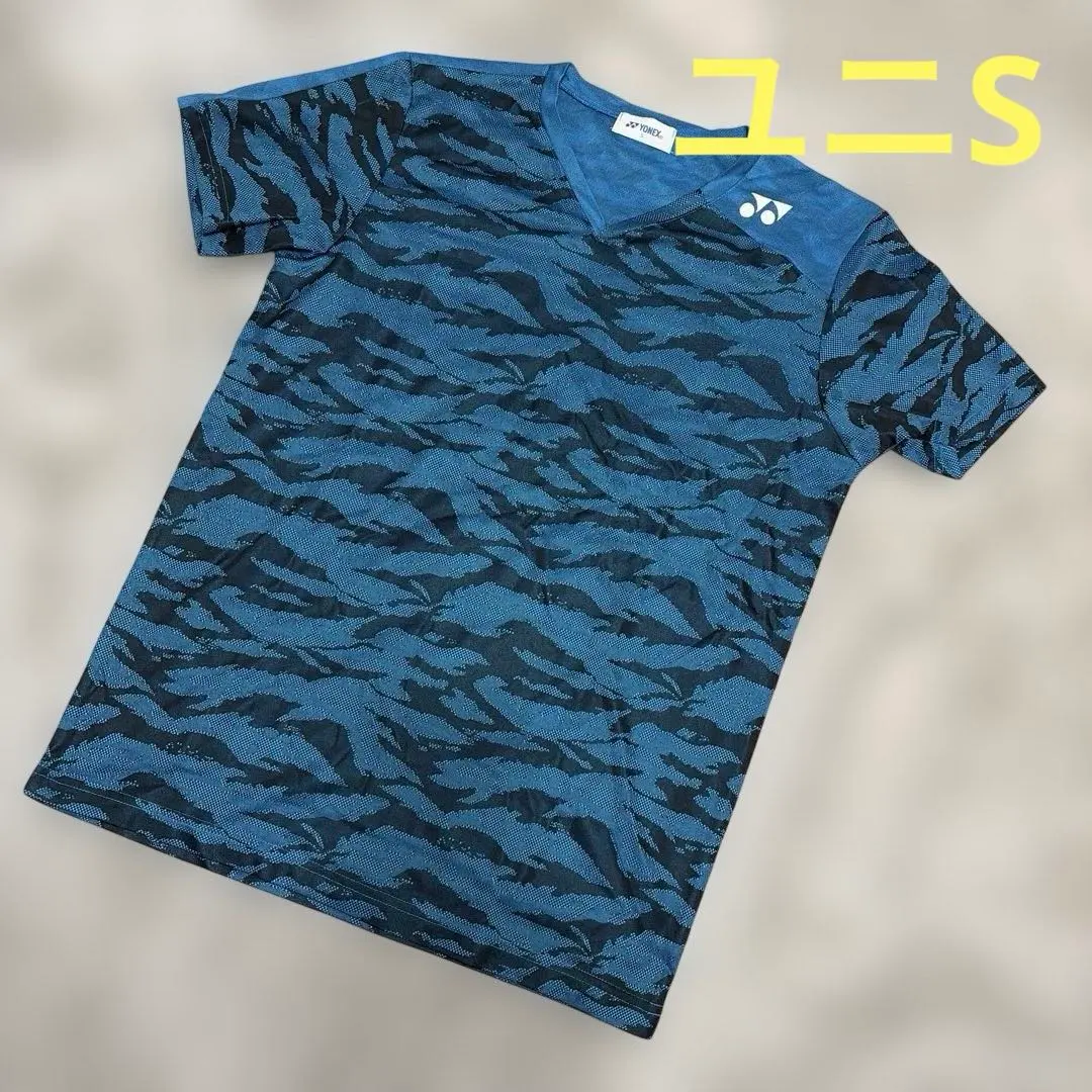 YONEX バドミントンウェア迷彩柄 Vネック ユニSサイズ