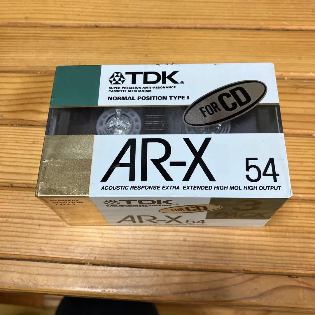 新品　TDK AR-X 54 カセットテープ　3パック