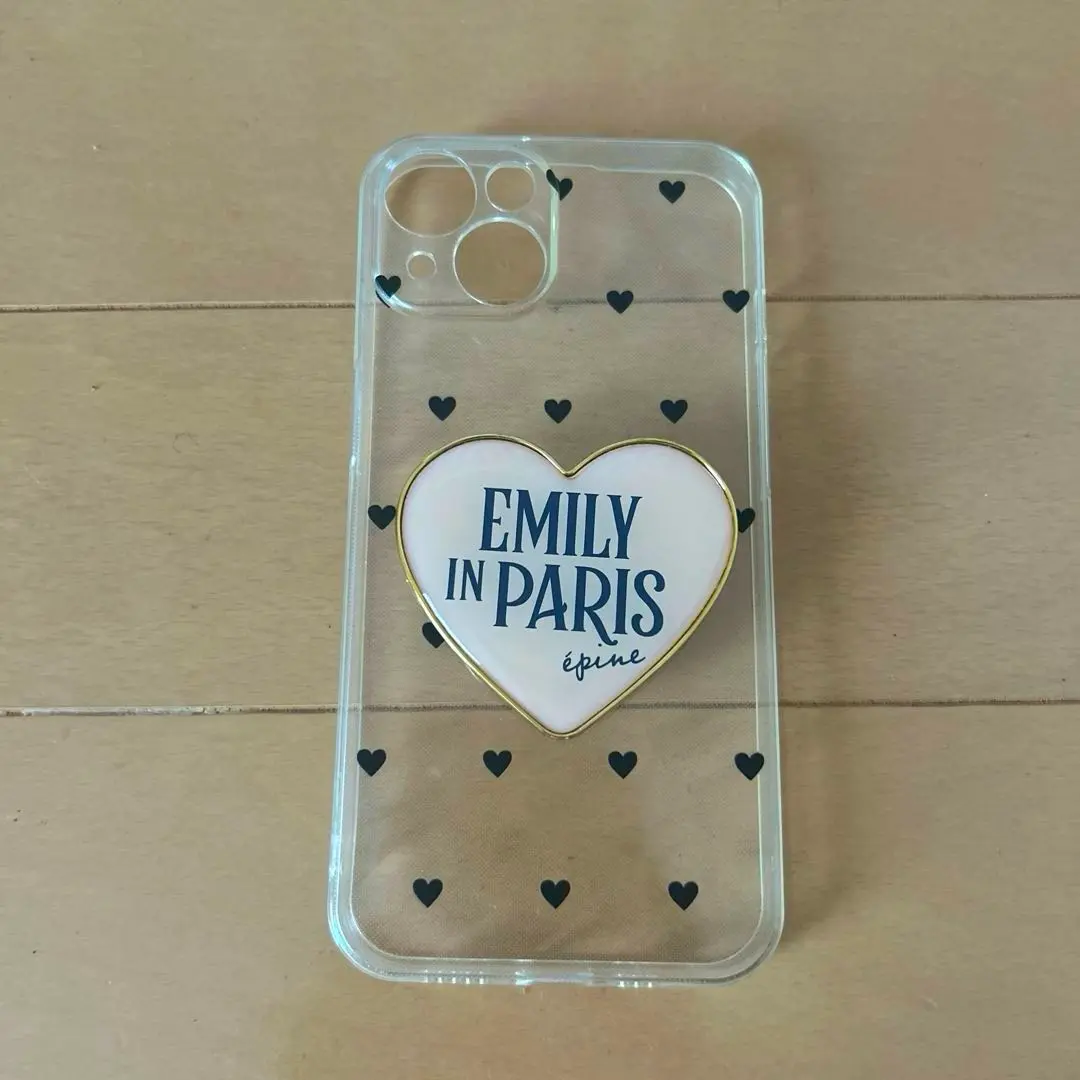 Emily in Paris epine コラボ　ハート　スマホリング