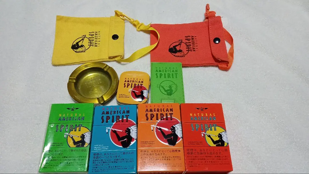 アメリカンスピリット ノベリティ 9点● 缶ケース 灰皿 ポーチ