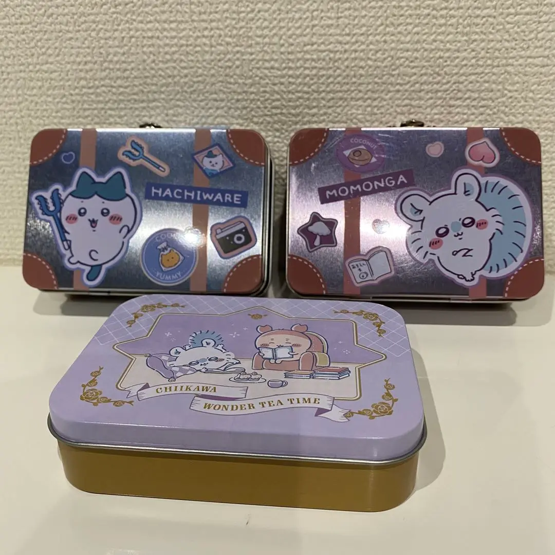 ちいかわ　缶入り　ミニレター・メモ　3点セット