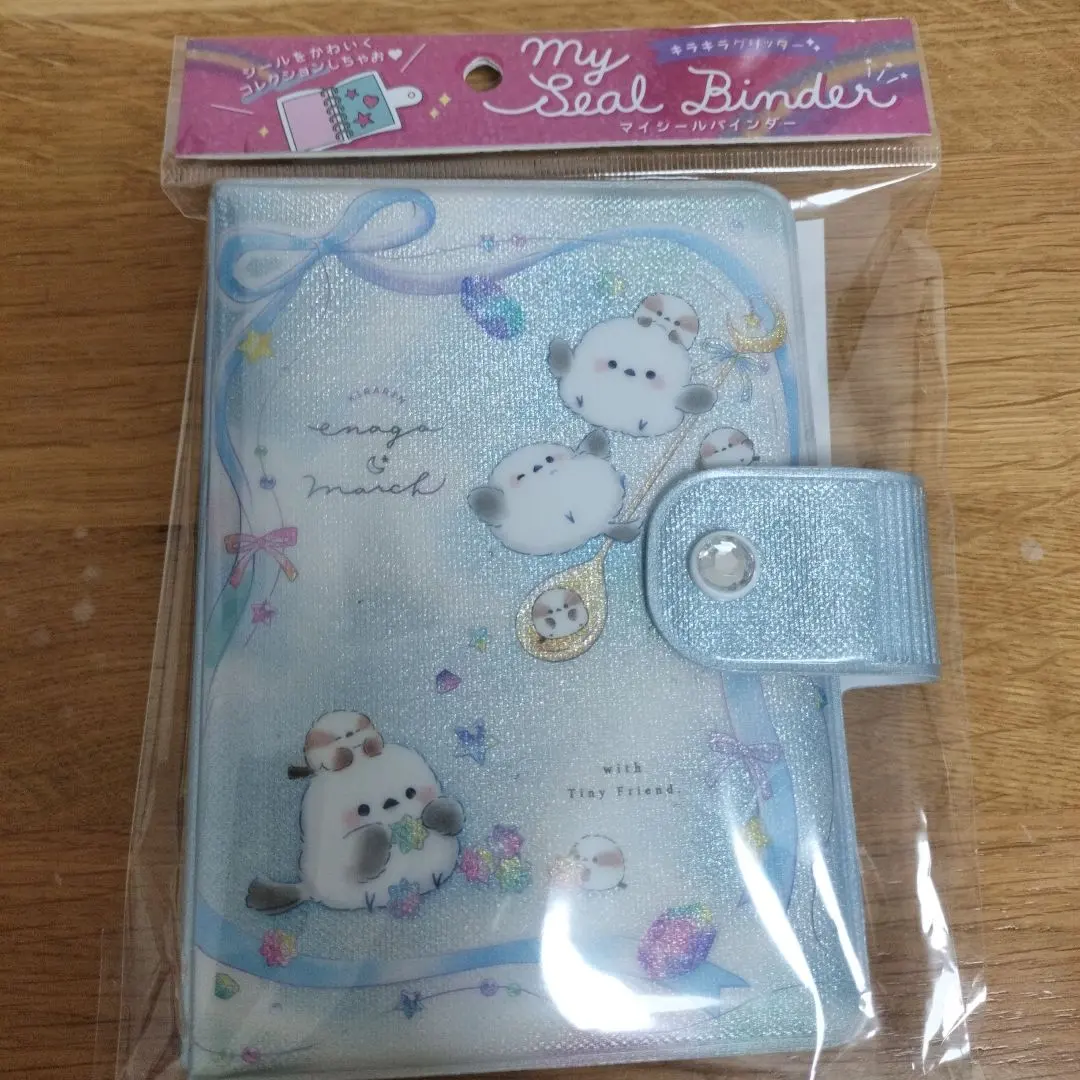 シマエナガ　シール帳　マイシールバインダー　クーリア