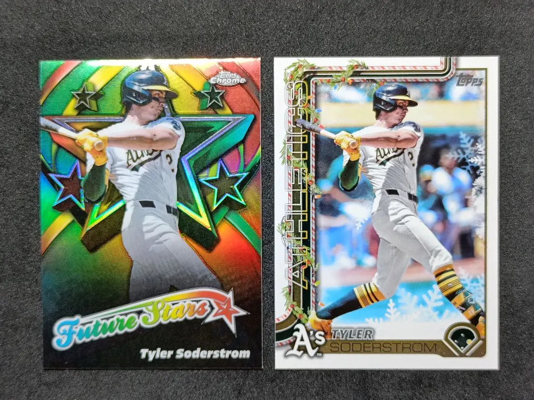 Tyler Soderstrom Topps カード 2枚セット