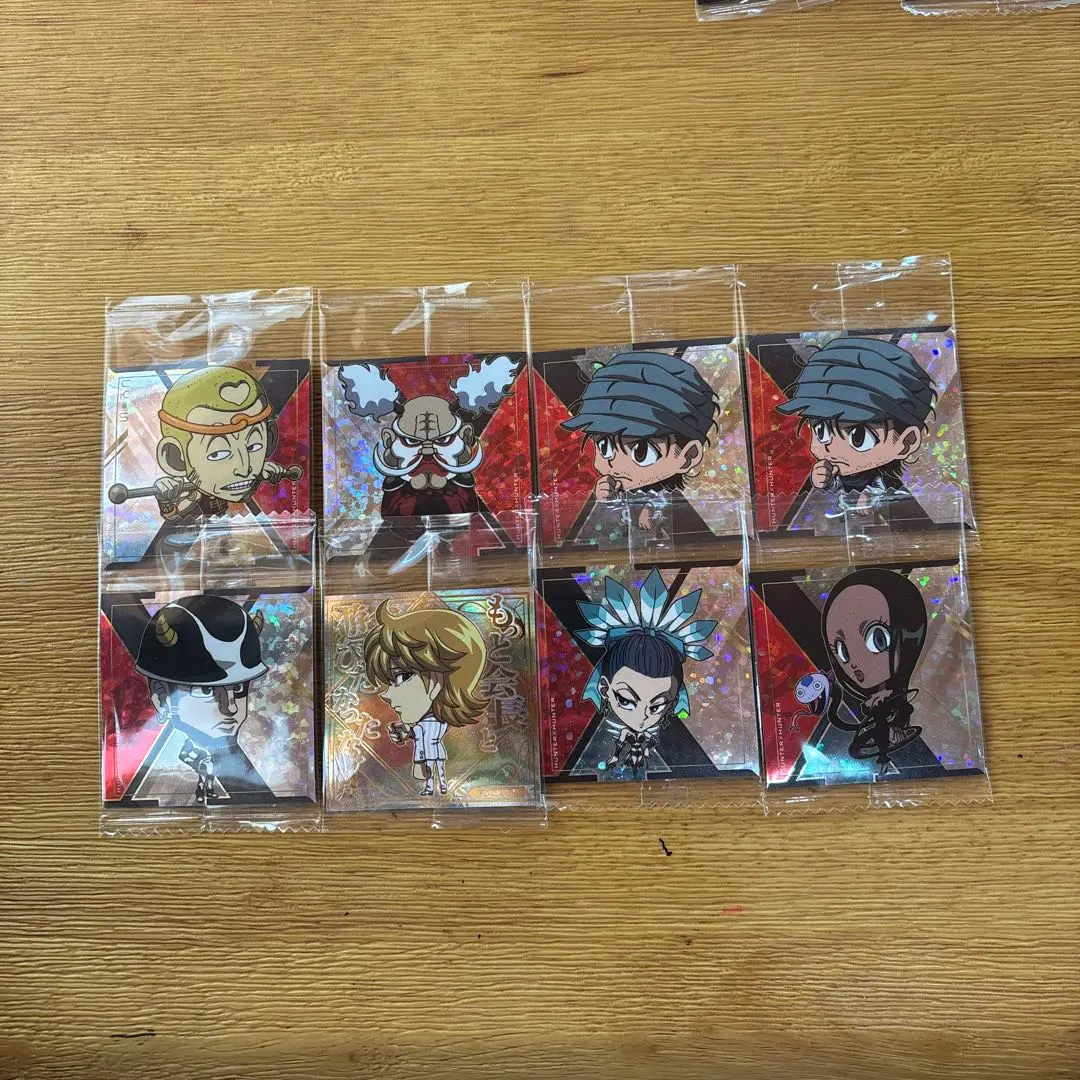 HUNTER×HUNTER ウエハース8　ステッカー　シール　8枚セット
