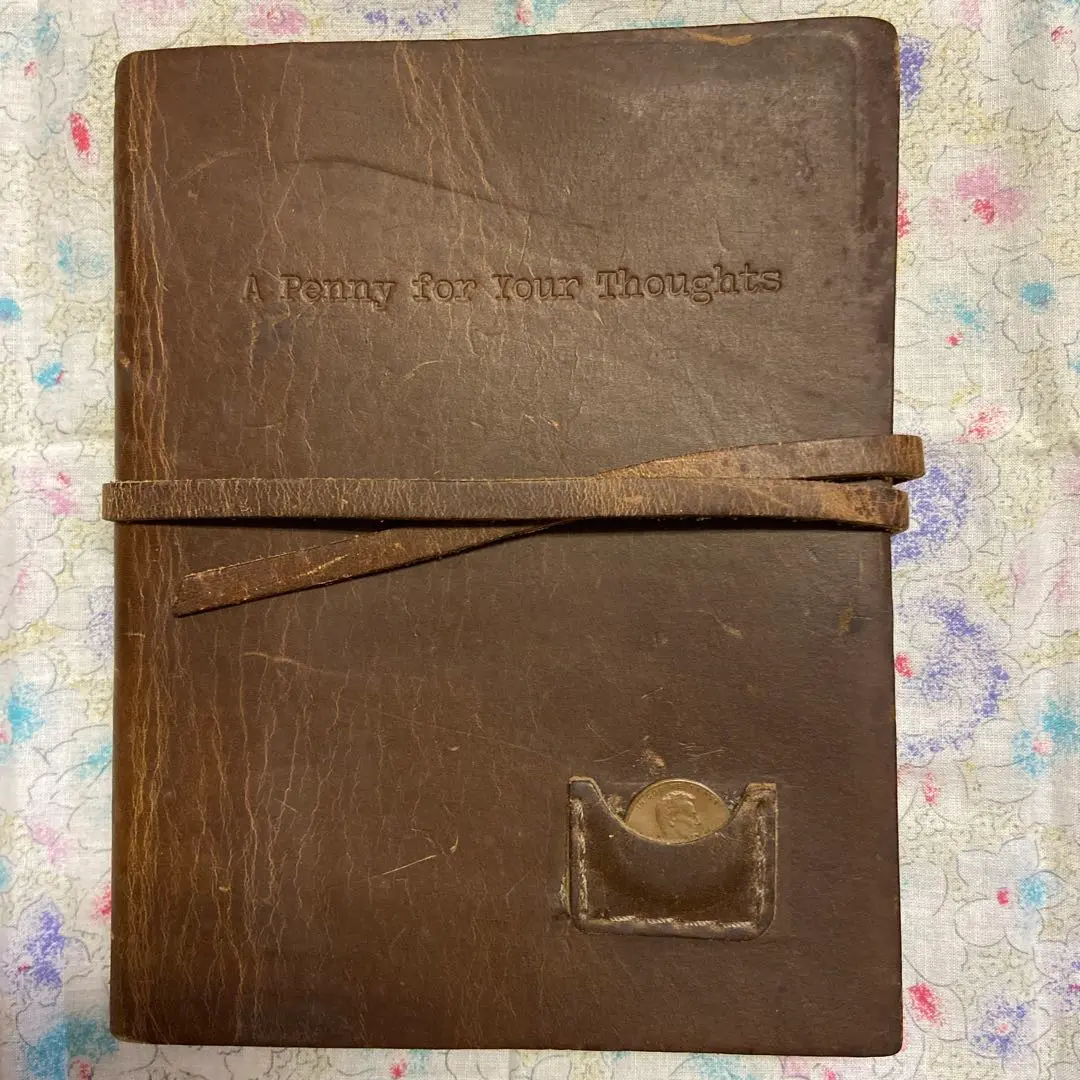 studio pennylane 革のメモ帳