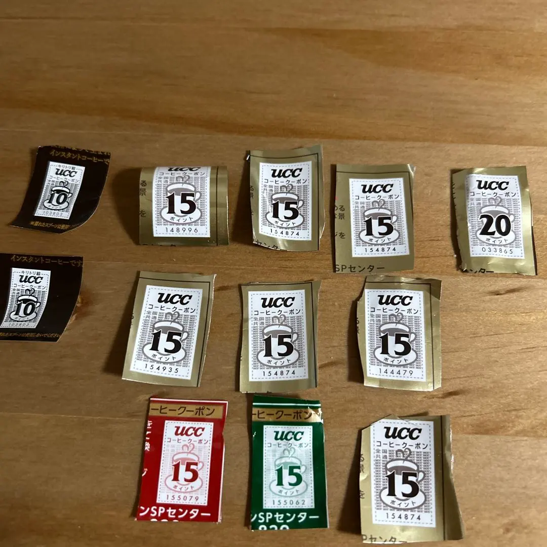 ＵＣＣコーヒークーポン　175点