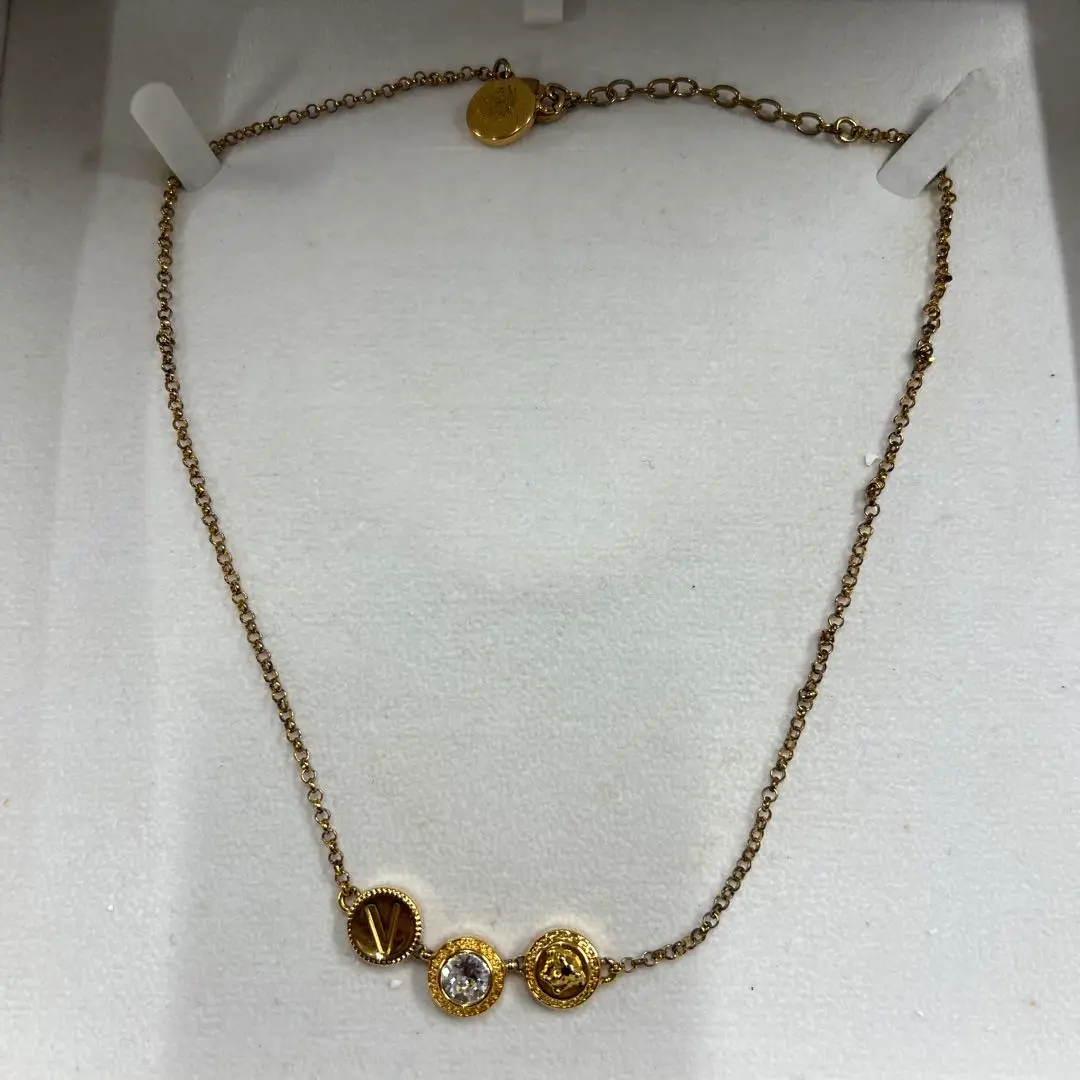 Versace ヴェルサーチ　ネックレス　ロゴ　メデューサ