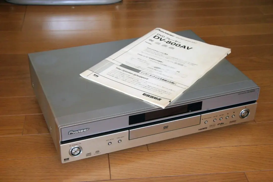 【中古完動・値引中】パイオニアSACD, DVDマルチプレーヤ DV-800AV