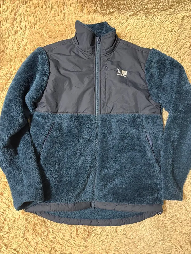 カリマー staffa jkt スタッファジャケット フリース ネイビー M