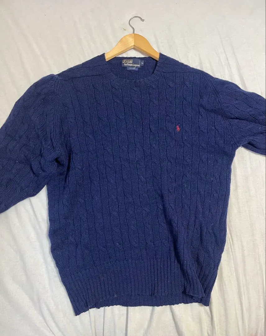 Ralph Lauren ネイビー セーター Lサイズ