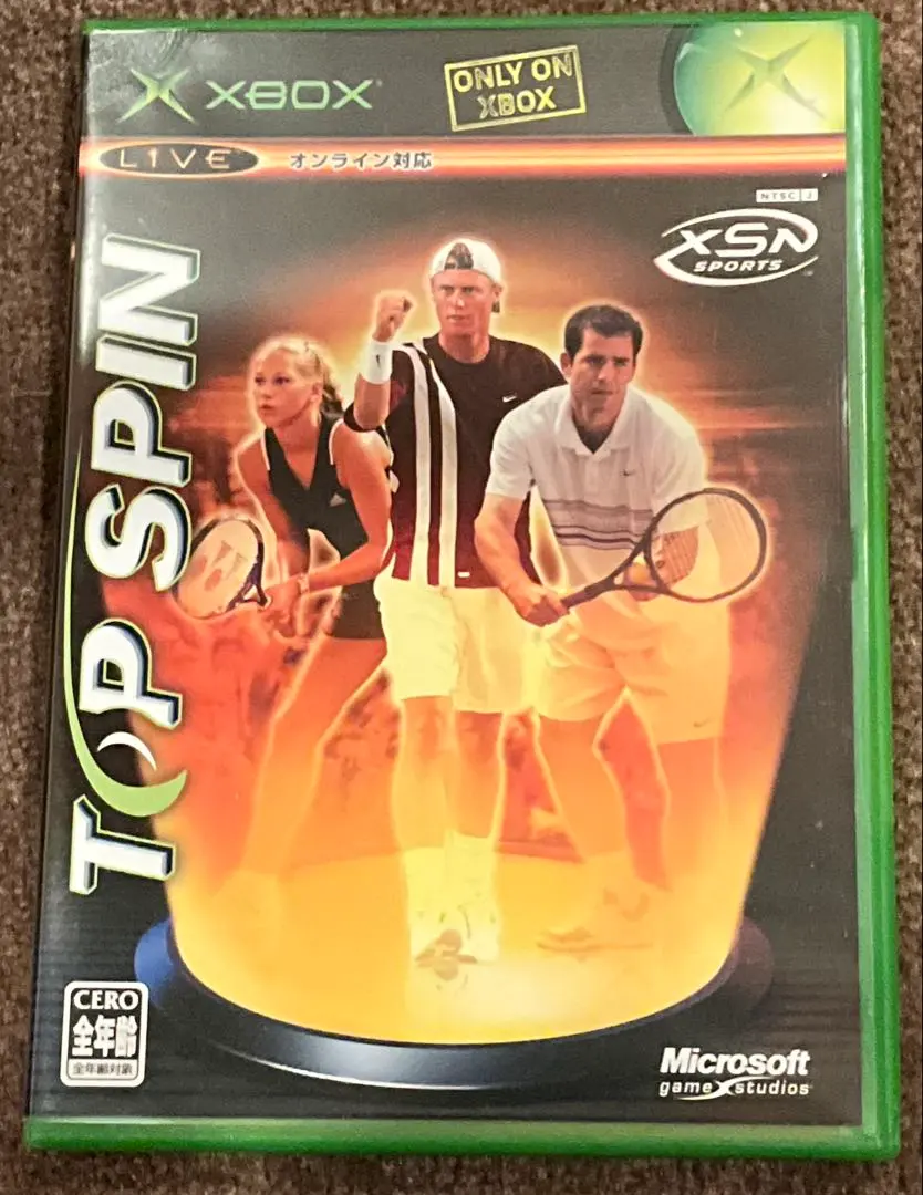 Xboxソフト　TOP SPIN（トップスピン）
