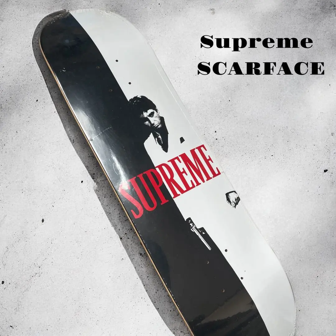 Supreme Scarface Split Skateboard Deck