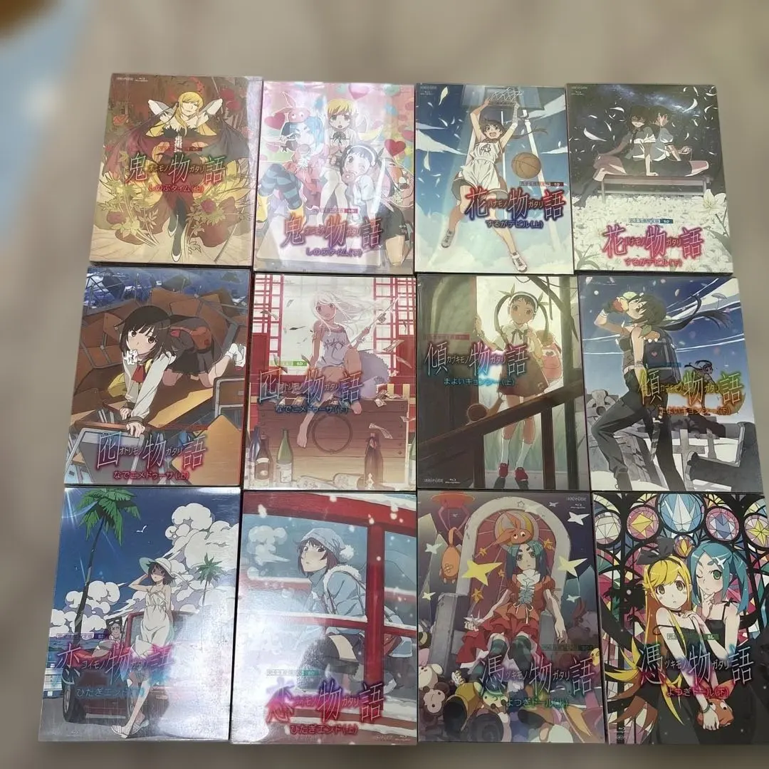 物語シリーズ 鬼物語 花物語 囮物語 傾物語 恋物語 憑物語 セット ブルーレイ