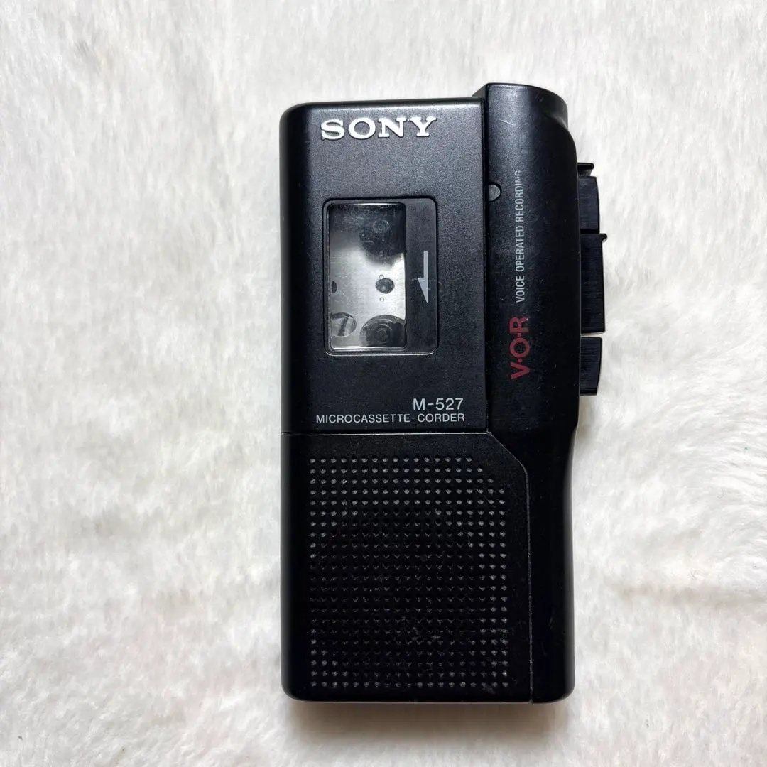 ジャンク扱い　ソニー　マイクロカセットレコーダー　M-527