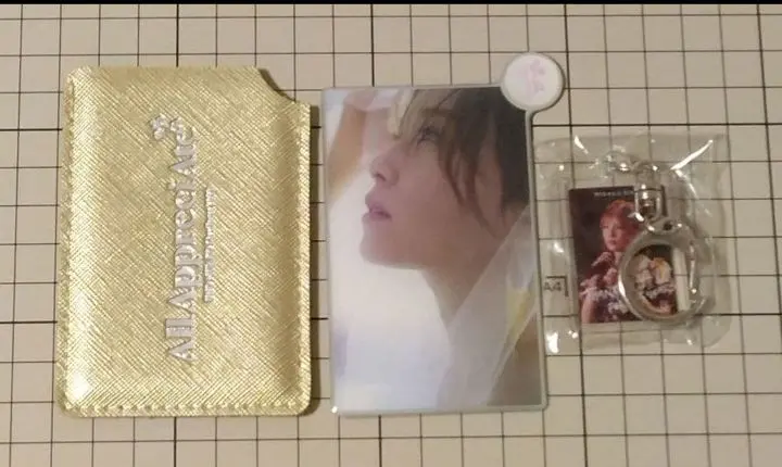 AAA 宇野実彩子　写真付きミラー　キーホルダー