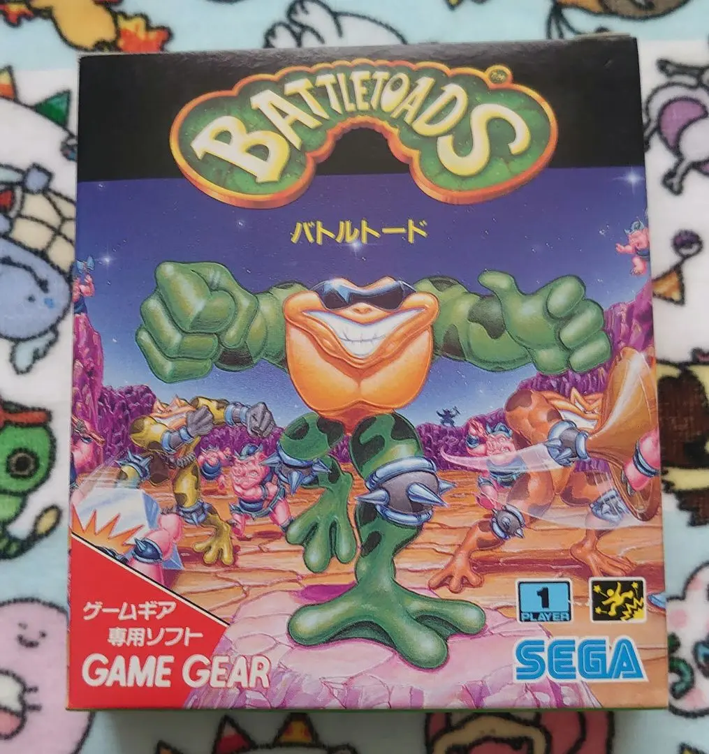 〈未開封美品·稀少〉バトルトード ゲームギア 1個