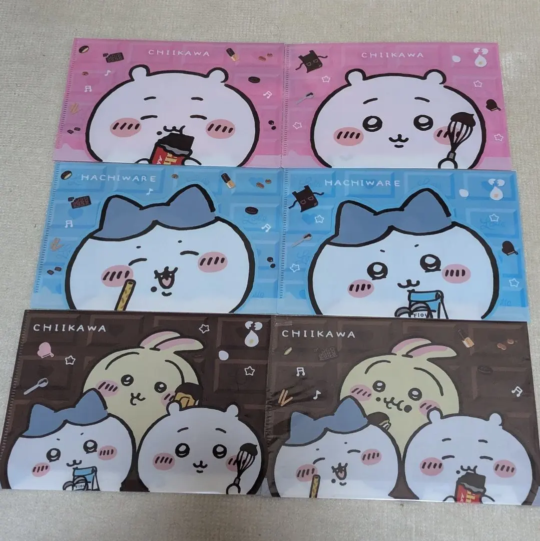 ちいかわ ファイル 6枚 セット ハチワレ うさぎ