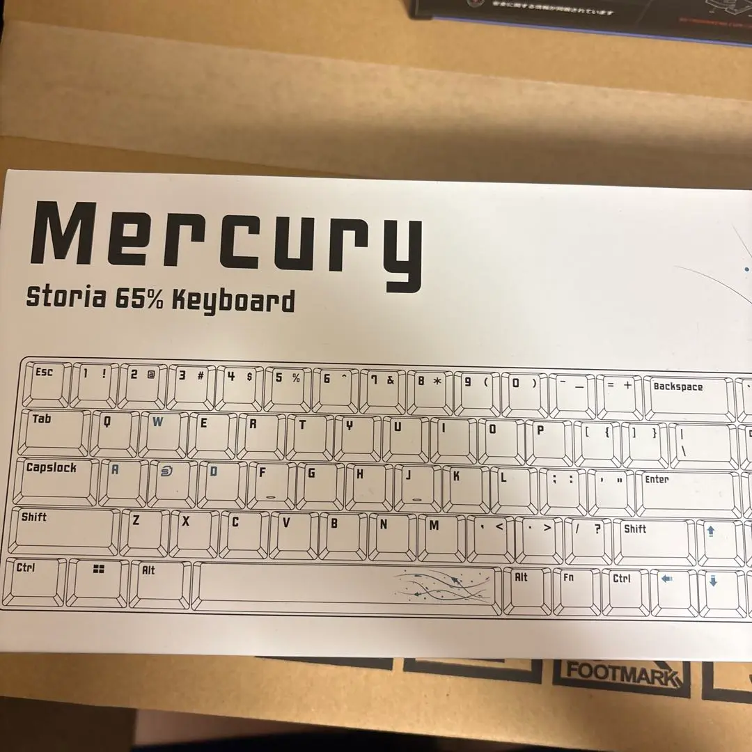 Mercury Storia 65% Keyboard 本体