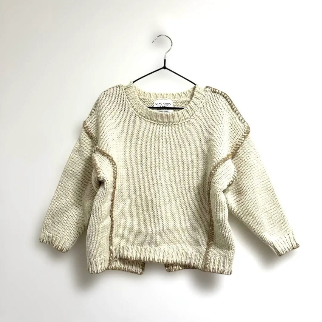 ハンドステッチニット