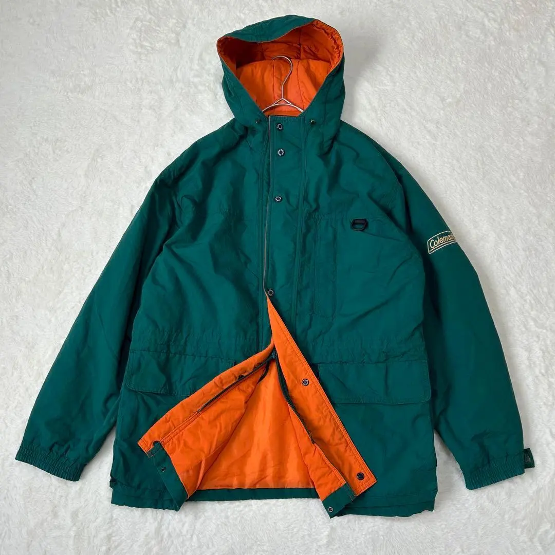 Coleman◆マウンテンパーカー(M)アウトドア 3mシンサレート 断熱 緑