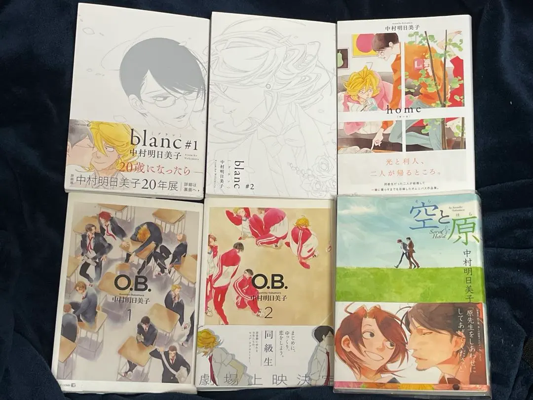 中村明日美子　同級生シリーズ　blanc / O.B. / home / 空と原