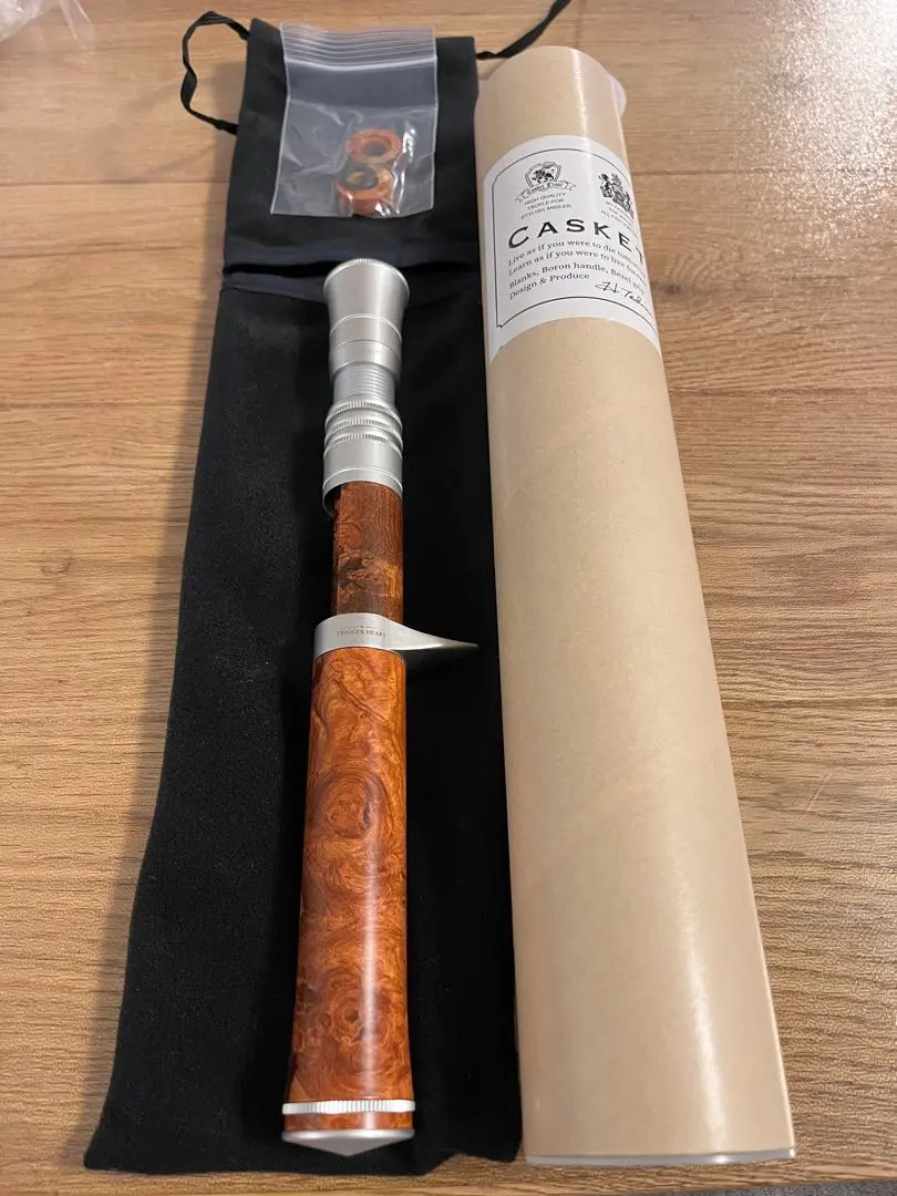 カスケット　ベゼルグリップ　トリガー　花梨極上