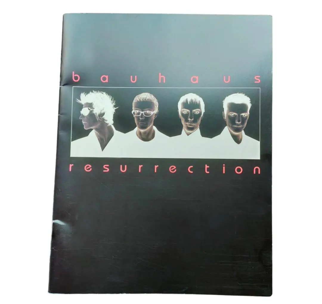 Bauhaus バウハウス 再結成ツアーパンフレット