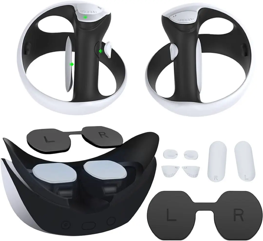PSVR 2に対応 レンズプロテクター 防塵カバー コントローラーボタン