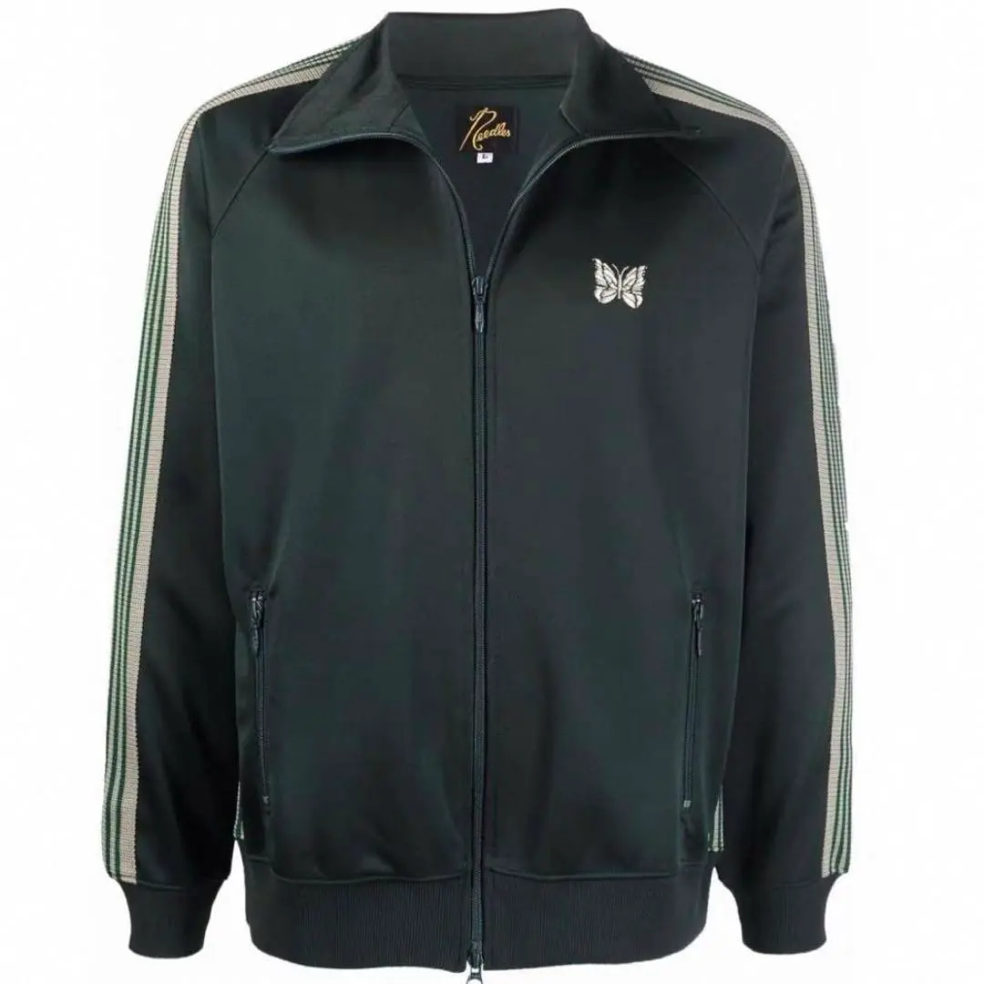 【本日限り】Needles トラックジャケット カーキ Lサイズ