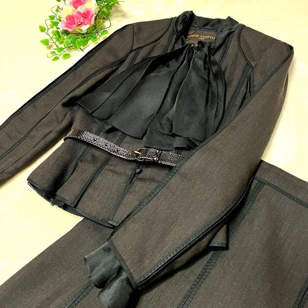 【美品✨】LOUIS VUITTON★セットアップ★スーツ★ブラック